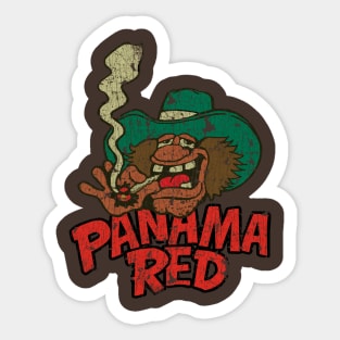 Panama Red Smoking // 60s Vintage Sticker